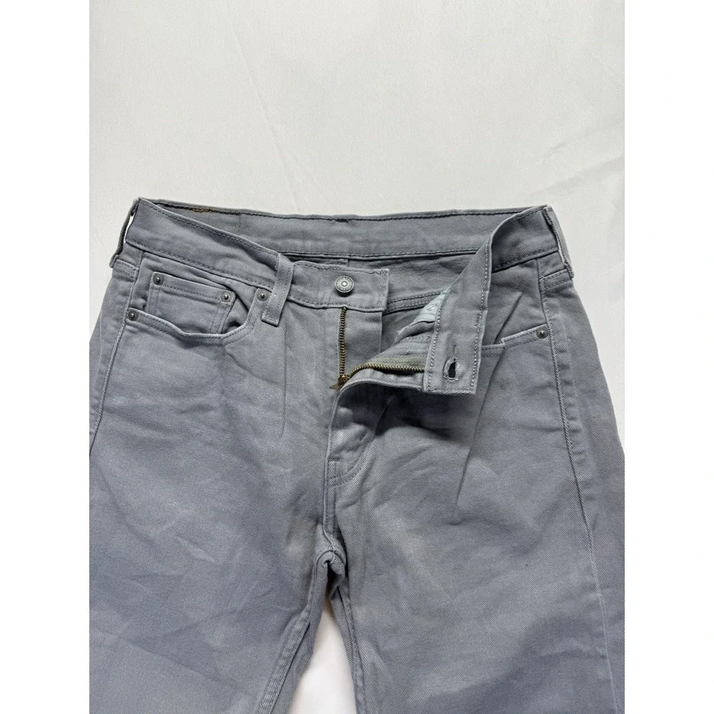 Levis 514‎ jeans Mens 30x32 Grey straight fit pants work casual Denim